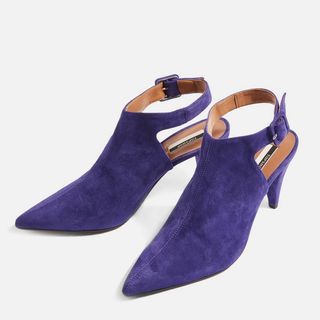 Topshop + Jest Cone Heel Slingback Shoes