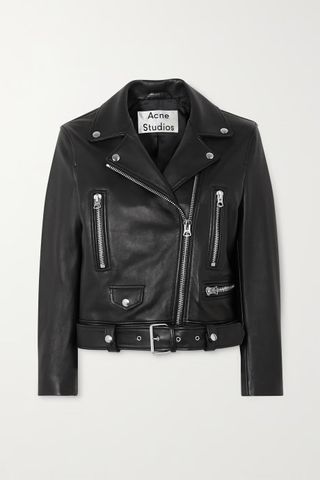 Acne Studios + Leather Biker Jacket