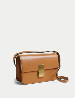 M&S Collection + Faux Leather Cross Body Bag