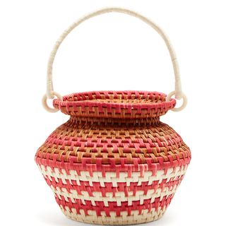 Sensi Studio + Sculptured Toquilla-Straw Basket Bag