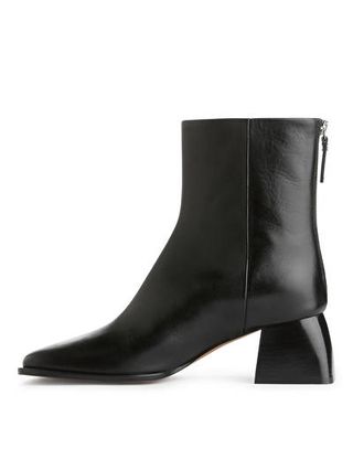 Arket + Leather Ankle Boots