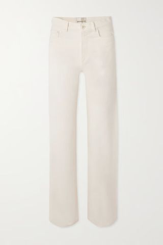 Wandler + + Net Sustain Poppy High-Rise Straight Leg Organic Jeans