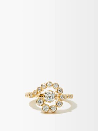 Sophie Bille Brahe + Escargot de Diamant Diamond & 18kt Gold Ring