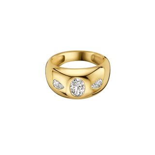 Kimaï + Simone Trilogy Ring, Lab Grown Diamond Ring