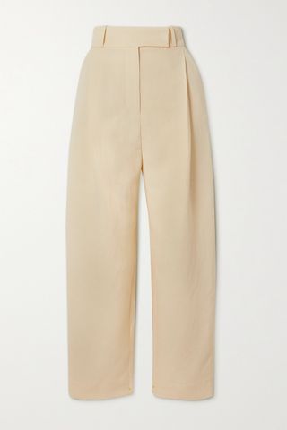 Totême + Sand City Sport Cropped Woven Trousers