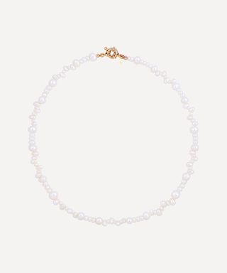 Martha Calvo + Mini Naxos Pearl Necklace