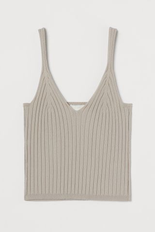 H&M + Knitted Vest Top