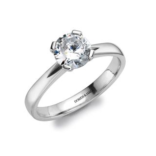 Dower & Hall + Flute Diamond Engagement Ring