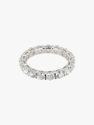 P. Hertz + Alliance Full Diamond Eternity Ring