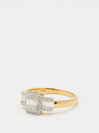 Persée + Diamond & 18kt Gold Ring