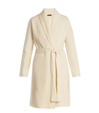 The Row + Naido Long-Line Belted Cashmere Cardigan