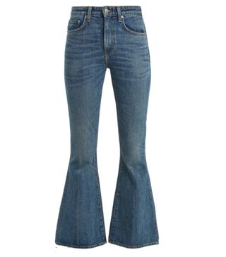 Brock Collection + Belle Flared Cropped Jeans