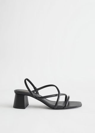 & Other Stories + Strappy Block Heel Sandals