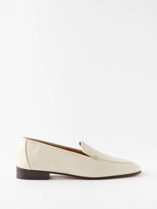 The Row + Adam Leather Loafers