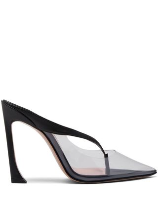 Piferi + Black Cali 100 Faux-Leather Pumps