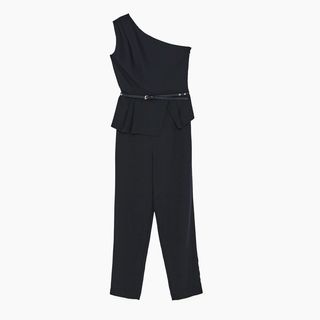 Zara + Long Asymmetric Jumpsuit