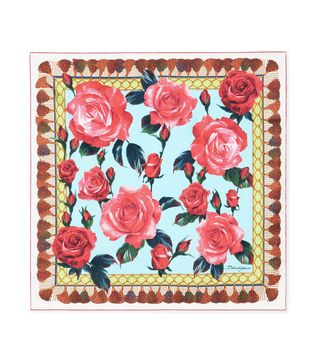 Dolce & Gabbana + Printed Silk-Twill Scarf