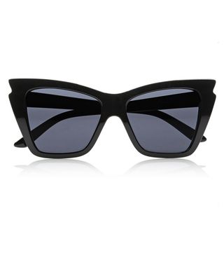 Le Specs + Rapture Cat-Eye Acetate Sunglasses