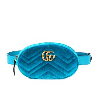 Gucci + Marmont Velvet Belt Bag