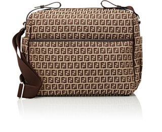 Fendi + Zucca-Print Diaper Bag