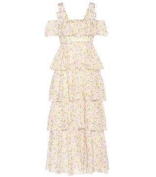 AlexaChung + Floral-Printed Cotton Dress