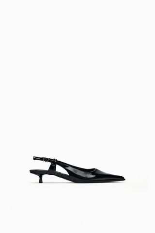 Zara + Slingback Heels
