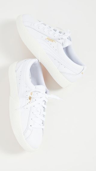 Puma + Love Leather Sneakers