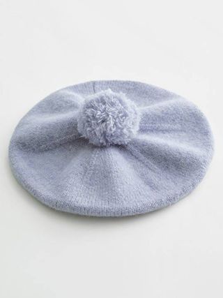 & Other Stories + Fuzzy Wool Blend Beret