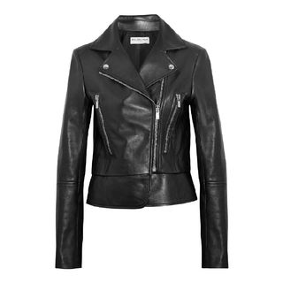 Balenciaga + Leather Biker Jacket
