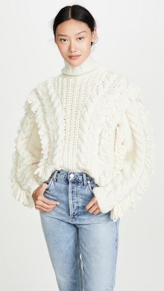Ulla Johnson + Alpaca Amore Pullover Sweater
