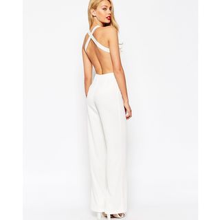 ASOS + Jumpsuit With Elasticated Back