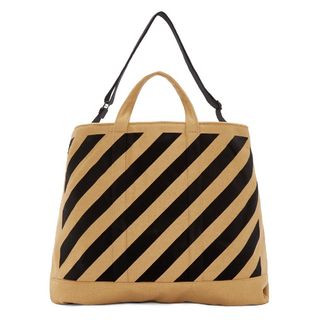 Off-White + Camel Wool Tote