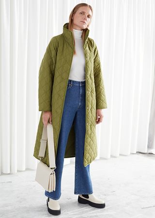 
Other Stories + Belted Quilted Coat