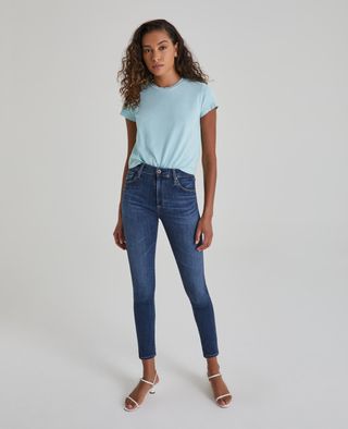 AG Jeans + The Farrah Skinny Ankle