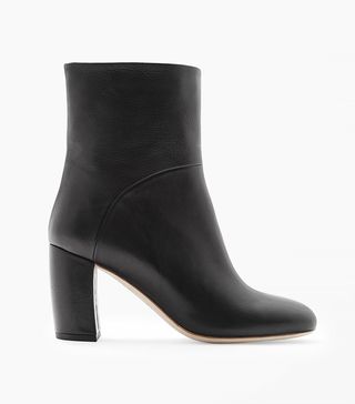 COS + Leather Clad Heel Boots