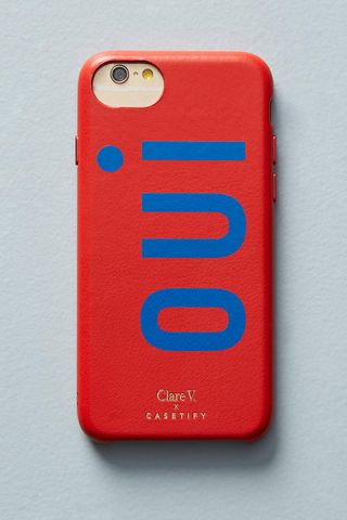 Clare V. x Casetify + Oui Leather iPhone Case