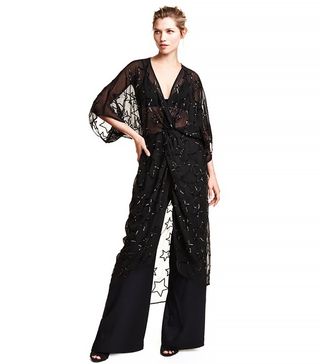 H&M + Sequin-Embroidered Dress