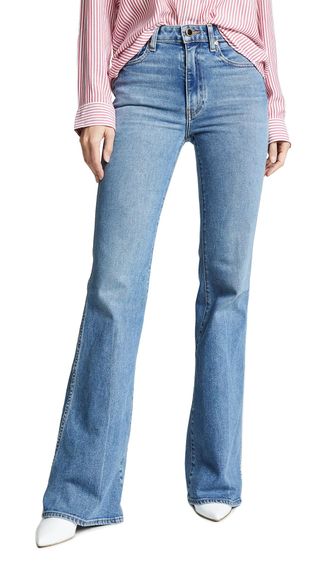 Khaite + Reece Flare Jeans