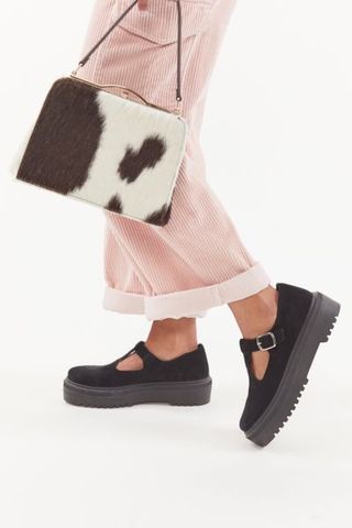 Urban Outfitters + Cameron Faux Suede Platform Mary Jane