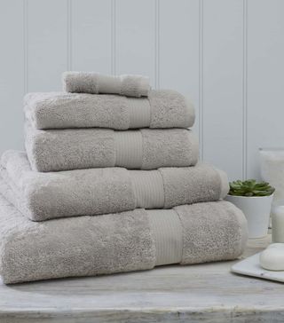 The White Company + Luxury Egyptian Cotton Jumbo Towel