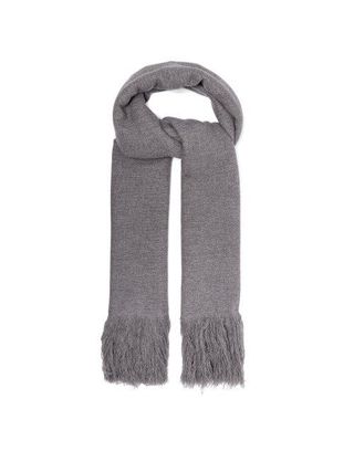 Isabel Marant + Cashmere Blanket Scarf in Gray