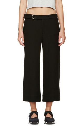 Nomia + Black Cropped Trousers