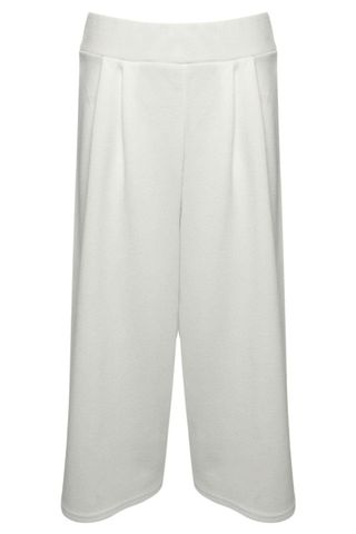 Boohoo + Molly Textured Creped Culottes