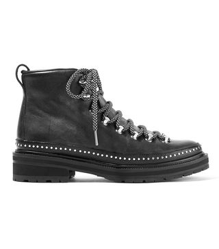Rag & Bone + Compass II Studded Leather Ankle Boots
