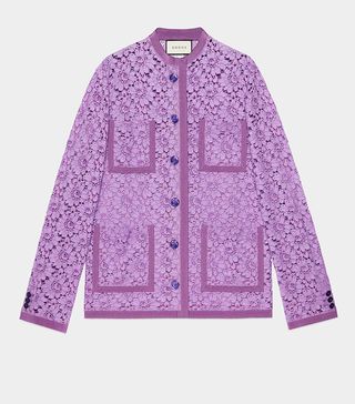 Gucci + Flower Lace Jacket