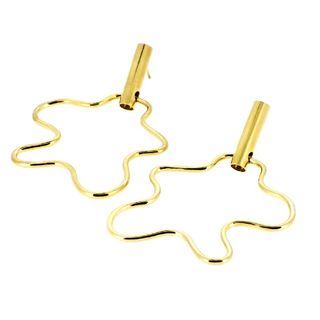 Holly Ryan + Gold Squiggle Earring