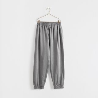 Zara + Grey Cotton Trousers