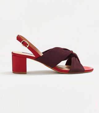 Violeta + Satin Leather Sandals