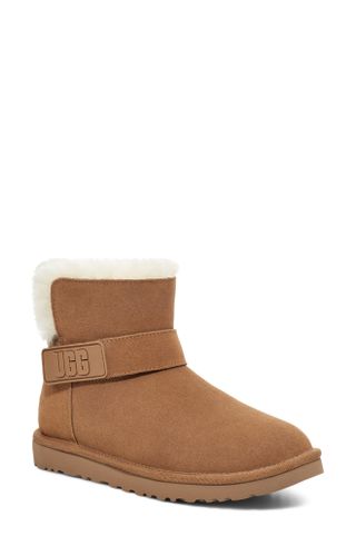 Ugg + Mini Bailey Logo Strap Bootie