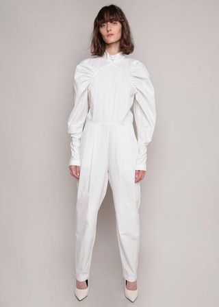 Rotate + Kim Jumpsuit by Rotate in Snow White